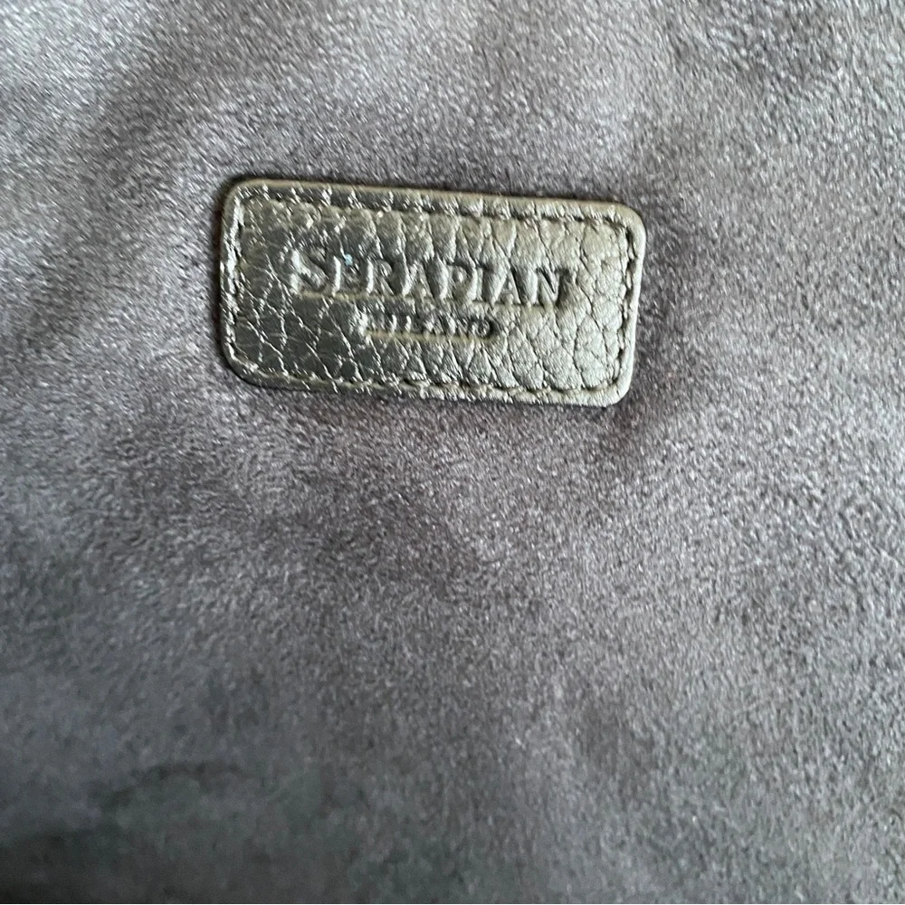 Serapian Leather Document laptop Case